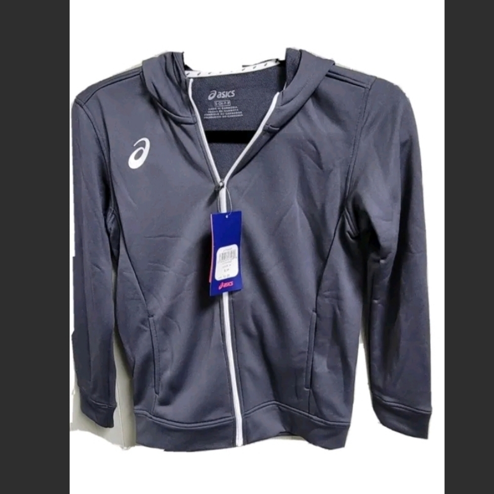 Asics S women's gray Hoodie